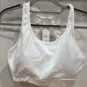 White NVGTN ‘Trio’ Sports Bra